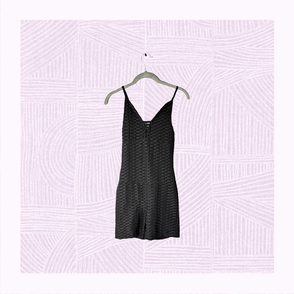 Black Workout jumpsuit